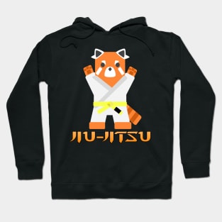 Jiu Jitsu Panda -Yellow Belt- Hoodie